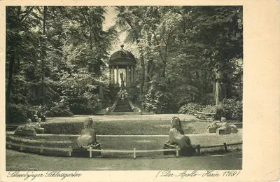 Schwetzingen Schlossgarten — Der Apollo-Hain 1769 — editora não visível