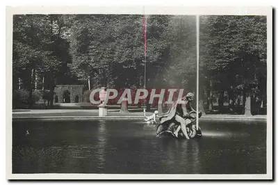 Schlossgarten Schwetzingen — No Grande Bassin — Fotografia e Editora: Fritz Zoch, Schwetzingen