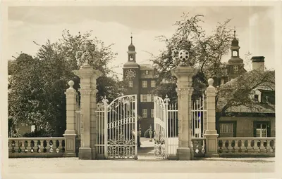 Schwetzingen — Entrada para o castelo — Photohaus Ismael, Schwetzingen, n° 6830