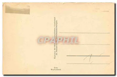 Zamek Heidelberg — widok zrujnowanego zamku na wzniesieniu z lasem — wydawnictwo Dr. Sommer & Co., Zandhausen-Stuttgart — Rewers