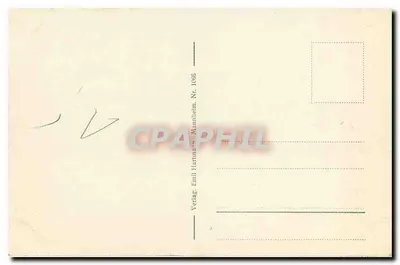Heidelberg — Widok zamek — Verlag Emil Hartmann, Mannheim, Nr. 1068 — Rewers