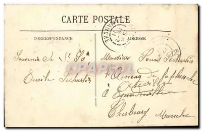 Saint-Lô — A Prefeitura — LL. — Verso