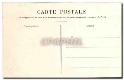 Boursault — Zamek, widok z równiny — Bacoquenart, Épernay — Rewers