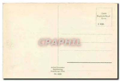 Braunlage (Oberharz) — Widok przy kościele — Julius Simonsen, Nr. 6010 — Rewers