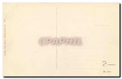Okeretal / Harz - Räste — editor Carl Greve, Hänkenburg H. 1909 — Verso