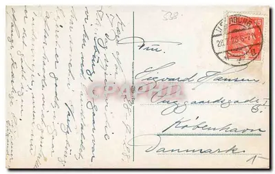 Romkerwasserfall no Okertal, Harz — cartão postal antigo — Verso