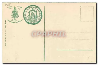 Walkenried (Harz) — Ruínas de mosteiro — Stempel & Co., Dresden — Verso