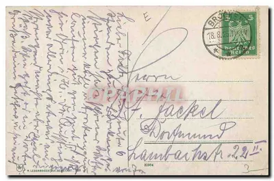 Brocken, 1142 m. ü. M. — Widok na telegraf i budynki — R. Lederbogen Halberstadt — Rewers
