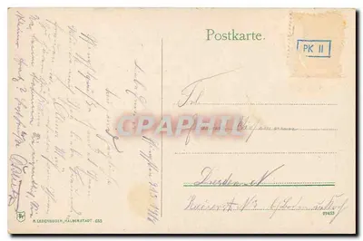 Braunlage no Oberharz — vista panorâmica — editor R. Lederbogen, Halberstadt — Verso