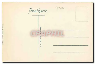 Goslar — widok z Georgenberg — Louis Glaser, Leipzig — Rewers