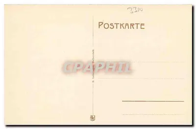 Goslar. Marktbecken. — Widok na rynek z fontanną — R. Ladientag, Hildesheim — Rewers