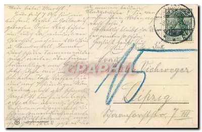 Bad Harzburg — Kurhaus u. Aktienhotel — editor desconhecido, número de série não visível — Verso