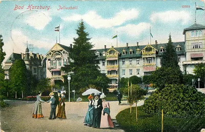 Bad Harzburg. Juliushall. — Editor R. Lederhagen, Halberstadt, n° 13358
