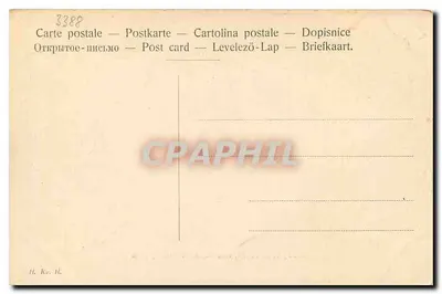 Bad Harzburg, Trinkhalle z źródłem Krodo — wydawca H. Ku. H., nr 3388 — Rewers