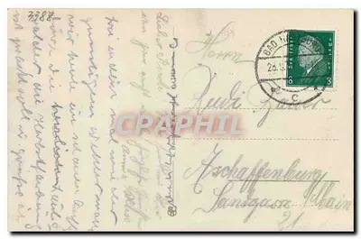 Bad Harzburg — Kurhaus und Aktienhotel — n° de série 3388 — Verso