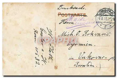 Goslar — Pałac Cesarski — wydawca H. P. H. H. Nr. 289 — Rewers