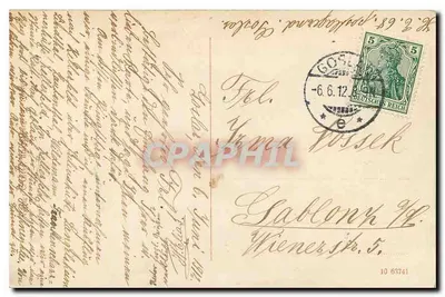 Goslar przy Harzu — Kaiserworth (z 1490) — wydawca nieznany — Rewers
