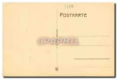 Zwinger — Goslar — editor R. Leebingen, Halberstadt, n° 3380 — Verso
