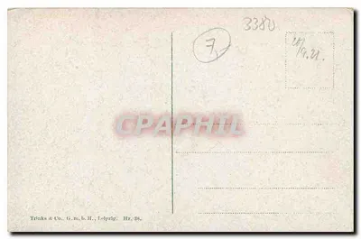 Goslar — Brusttuch mit Butterhanne — Trinks & Co. n. b. H., Leipzig — Verso