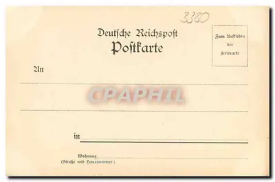 Brusttuch — Goslar — wydawca A. Göttingen, nr 33 — Rewers