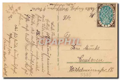 Goslar. Brusituch — editor Kunstverlagshandlung Bruno Hansmann, n° 8227 — Verso