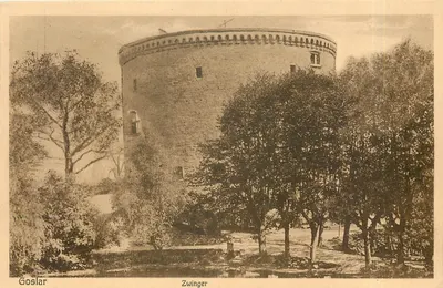 Goslar — O Zwinger, torre de fortificação — R. Lederbogen, Eichersdorf Nr. 13