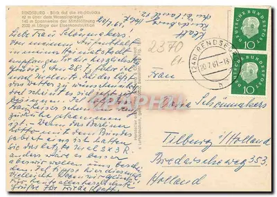 Rendsburg — Widok mostu kolejowego — Graphill — Rewers