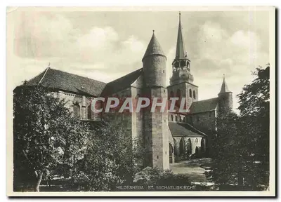Hildesheim. Igreja de São Miguel — editor Hermann Olms, Buchhandlung, Hildesheim
