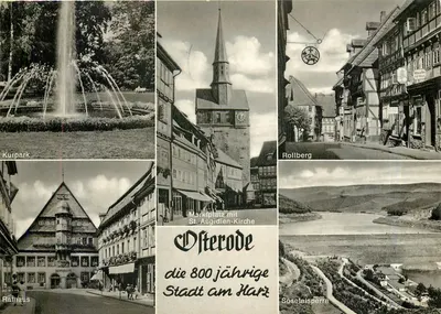 Osterode — a cidade de 800 anos no Harz — editor desconhecido, número de série não visível