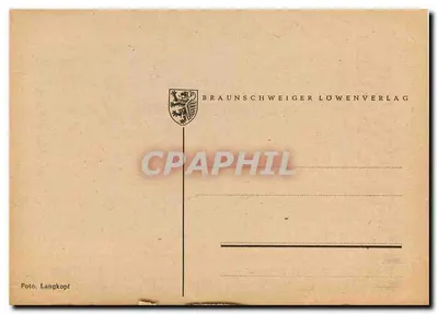 Brunswick — Festa de Natal 1947 — Braunschweiger Löwenverlag — Verso