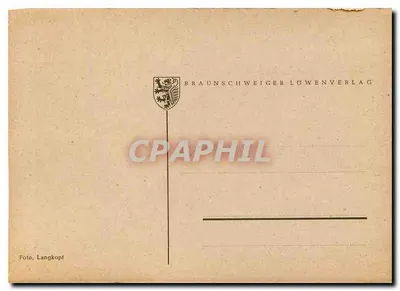 Brunswick - Burglôwe mit Gildehaus — BraunSchweiger LöwenVerlag — Verso