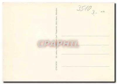 Hann. Münden — widok panoramiczny — Kunstanstalt Carl Thoericht — Rewers