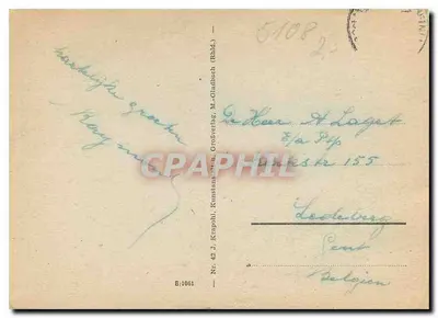 Monachau / Eifel — Vista parcial de Püttich a.d. Haller — Krupohl, Kunstausst. u. Großverlag (Rhdl.) — Verso