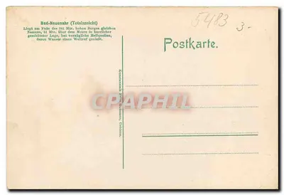 Bad-Neuenahr — cała scena — wydawca Rudolfmann, Kolonia — Rewers