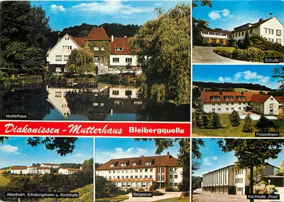 Diakonissen-Mutterhaus Bleibergquelle — Altenheim, Erholungsheim, Freizeithem, Kirchhalle — editor não visível