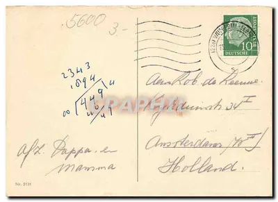 Wuppertal-Elberfeld — No Thalia-Theater — Verso