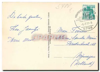 Winterberg / Hochsauerl. — Kurort leczniczy, Międzynarodowy plac zabaw zimowych — Verlag Schtönnig & Co, Wiblingen — Rewers