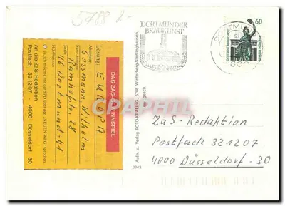 Neuastenberg/Hochsauerland — vista panorâmica — editor não identificado — Verso