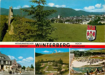 Winterberg — Kurort climático de cura no Hochsauerland — editor: 100 Jahre Verlag Jos. Grob