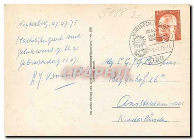 Winterberg — Kurort climático de cura no Hochsauerland — editor: 100 Jahre Verlag Jos. Grob — Verso
