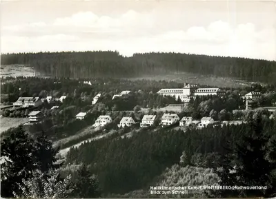 Winterberg — Vista sobre o Schnell — editor Jos. Grobbel, Sauerland