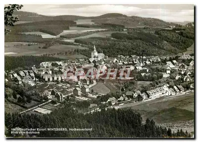 Winterberg — vista aérea desde o Bobhaus — editor: Aufl. und Verlag Fackelträger, Winterberg