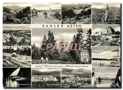 Kahler Asten — Kahler Asten e Winterberg / Hochsauerland — editor W. Kräling KG, n° 5788