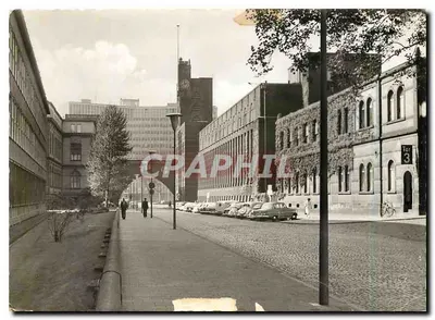 Frankfurt a.M. – H"ochst – Vista da rua com o portão n°3 — Echt Foto Nr. 2502, Verlag: Michel & Co.