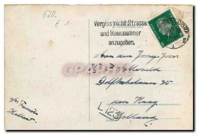 Wiesbaden — Kursaalweiher e vista de observação no Neroberg — editor não visível — Verso