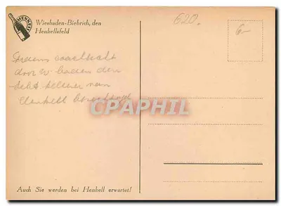 Sektellerei Henkell & Co. — Główne wejście przy Wiesbadener Allee — Dr. P. W. — Rewers