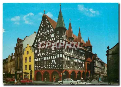 Fulda — Velho Palácio Municipal — Editora Michel & Co. Fränkische Main-Bertramstätte