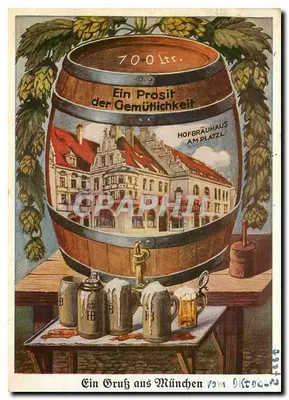 Hofbräuhaus am Platzl — Munique — Verlag M. Sailer