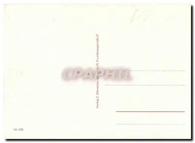 Panorama: Em torno do Ammergau — Garmisch-Partenkirchen, Alpes, Ammergau — Verlag C. Schweizer, Munique — Verso