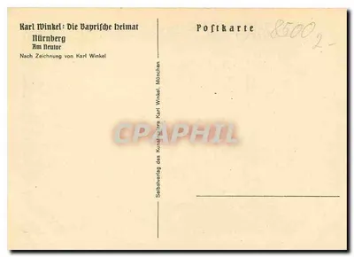 Am Neutor — Nuremberg — Selbsterzeugung do artista Karl Winkels — Verso
